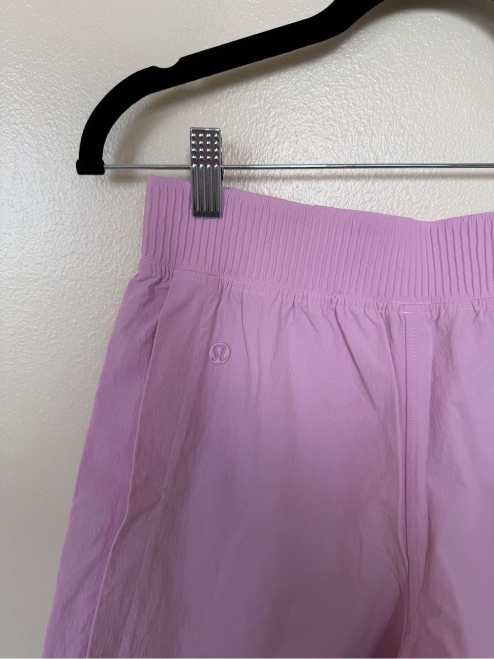 LULULEMON Stretch Woven Relaxed-Fit High-Rise Short 4" in Vitapink - Picture 4 of 6